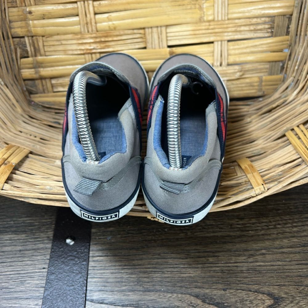 Tommy Hilfiger gray loafers oxfords - Picture 3 of 7